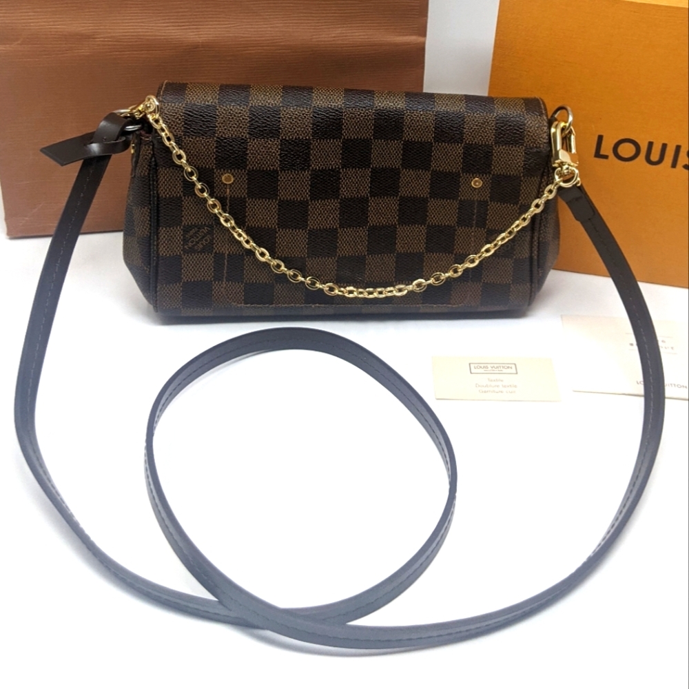Louis Vuitton Favorite PM Damier Ebene Crossbody - Picture 2 of 16
